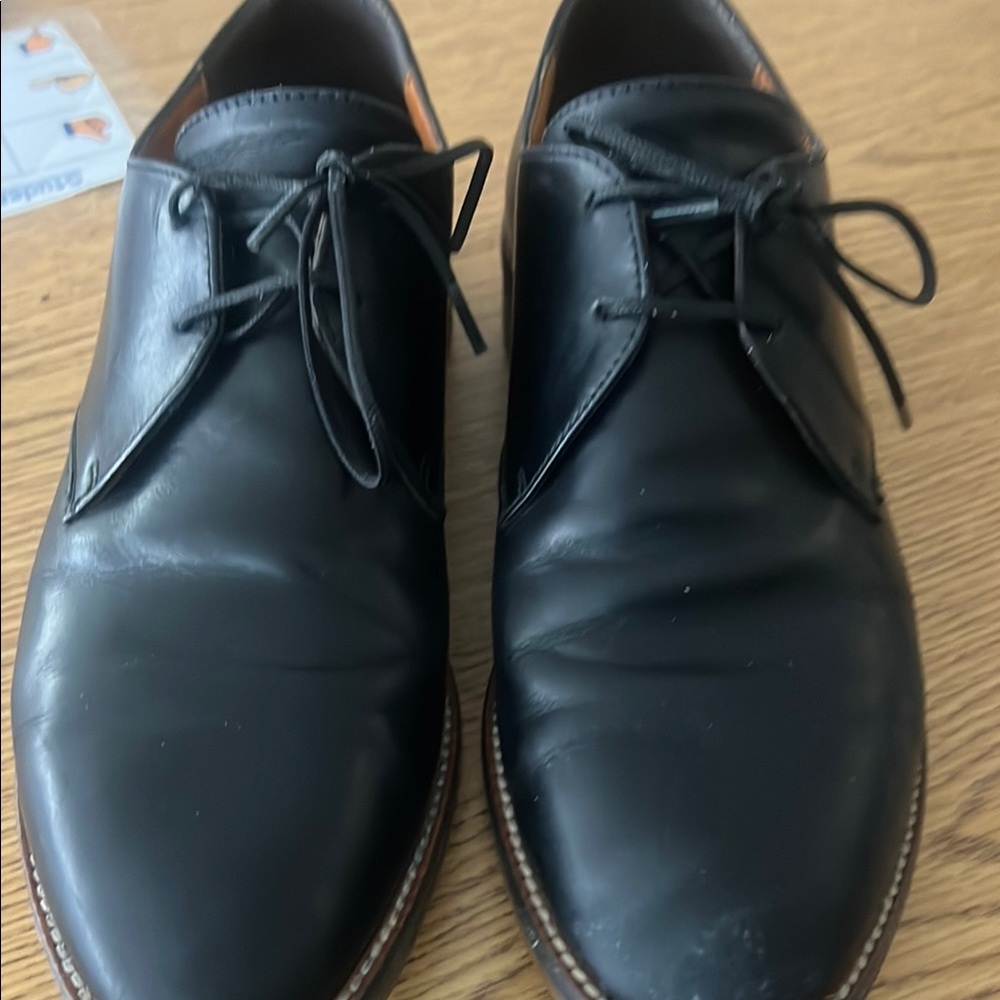 Everlane Black Flats with Smooth Leather Finish - Picture 3 of 6